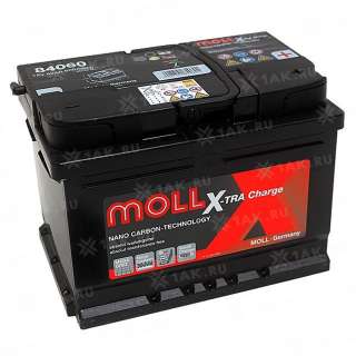Аккумулятор MOLL X-TRA CHARGE (60 Ah, 12 V) R+ LB2 арт.