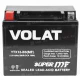Аккумулятор VOLAT (12 Ah, 12 V) Прямая, L+ YTX12-BS