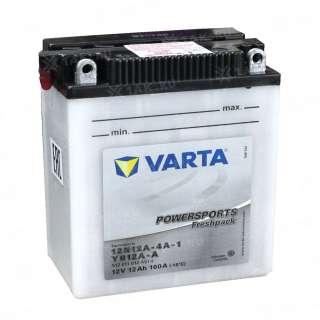 Аккумулятор VARTA Powersports (12 Ah, 12 V) R+ YB12A-A арт.512011012-558150