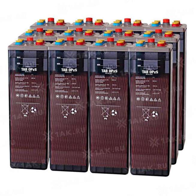 Аккумулятор TAB (420 Ач, 2 V) OPzS 145x206x536 мм 34 кг 0