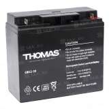 Аккумулятор THOMAS (20 Ah,12 V) AGM 181x77x167 мм 5 кг