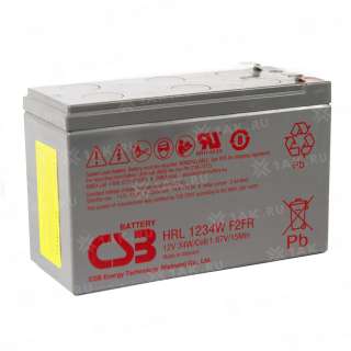 Аккумулятор CSB (9 Ач,12 V) AGM 151x65x94 мм 2.7 кг