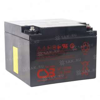 Аккумулятор CSB (26 Ah,12 V) AGM 166x175x125 мм 8.45 кг