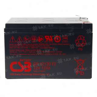 Аккумулятор CSB (12 Ah,12 V) AGM 151x98x94 мм 3.67 кг