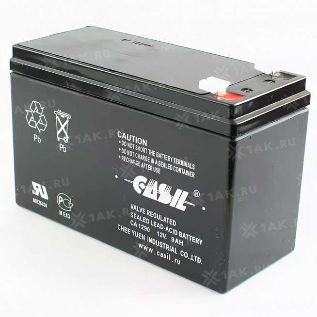 Аккумулятор CASIL (9 Ah,12 V) AGM 151x65x94 мм 2.4 кг 0