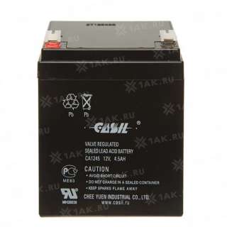 Аккумулятор CASIL (4.5 Ah,12 V) AGM 151x98x94 мм 1.4 кг