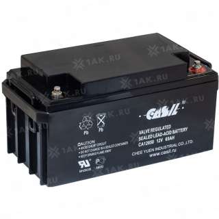 Аккумулятор CASIL (65 Ah,12 V) AGM 350x167x178 мм 20.5 кг