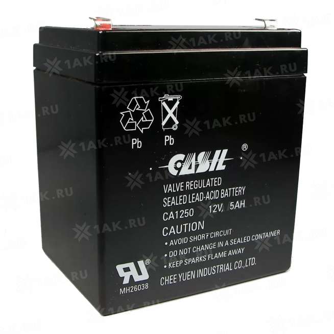 Аккумулятор CASIL (5 Ah,12 V) AGM 151x98x94 мм 1.45 кг 0