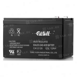 Аккумулятор CASIL (12 Ah,12 V) AGM 151x102x94 мм 3.35 кг