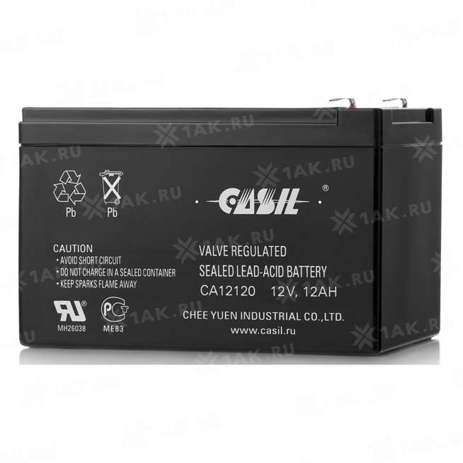 Аккумулятор CASIL (12 Ah,12 V) AGM 151x102x94 мм 3.35 кг 0