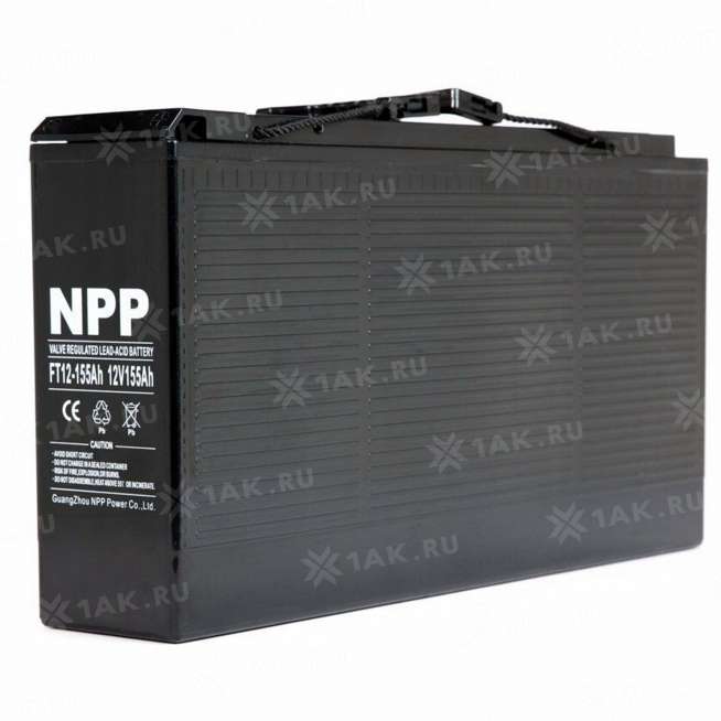 Аккумулятор NPP (155 Ач,12 V) AGM 546x125x315 мм 49.5 кг 4