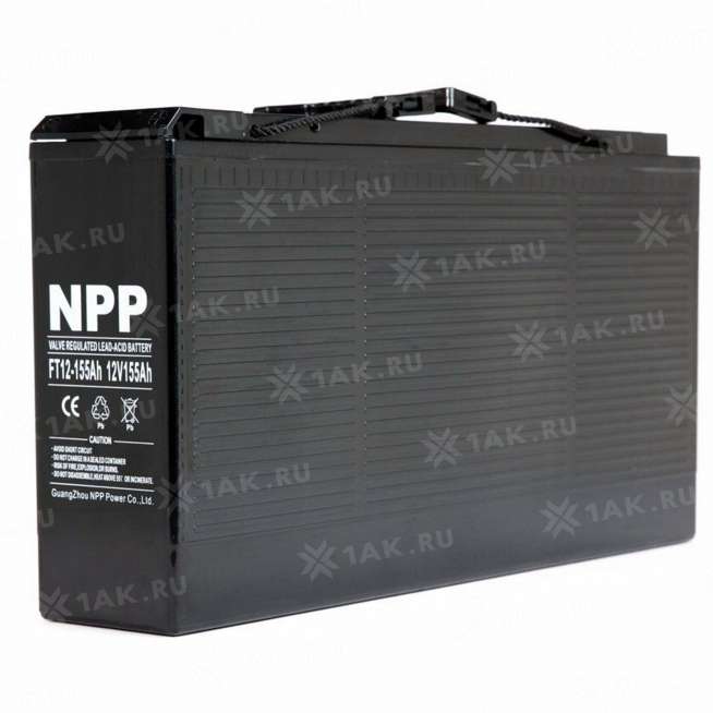 Аккумулятор NPP (155 Ah,12 V) AGM 546х125х315 мм 49.5 кг 0