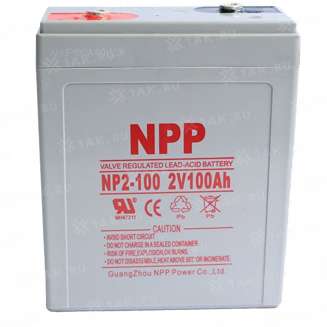 Аккумулятор NPP (100 Ач,2 V) AGM 171x72x205/210 мм 27.3 кг 4