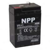 Аккумулятор NPP (4.5 Ah,6 V) AGM 70x47x106 мм 0.76 кг