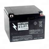 Аккумулятор SECURITY POWER (26 Ah,12 V) AGM 166x175x125 мм 7.5 кг