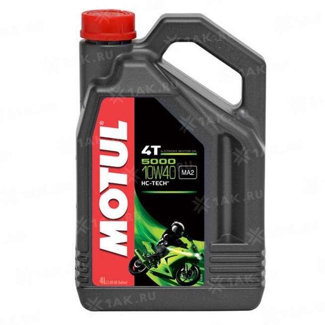 Масло моторное Motul 5000 10W-40 4T, 4л 0