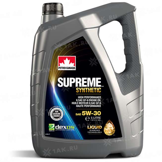 Масло моторное PETRO-CANADA SUPREME SYNTHETIC 5W-30, 5л 0
