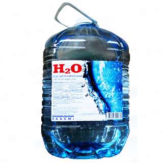 Дистиллированная вода H2O, 6 л