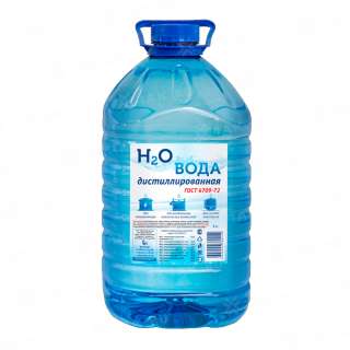 Дистиллированная вода H2O, 5 л