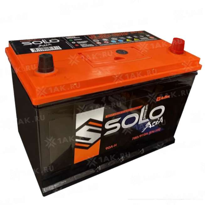 Аккумулятор SOLO PREMIUM (90 Ah, 12 V) Обратная, R+ D31 арт.SLEPА 90-З-L 0