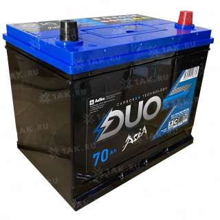 Аккумулятор DUO POWER (70 Ah, 12 V) Обратная, R+ D26 арт.DUOPА 70-З-R