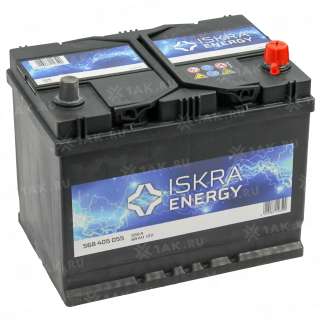 Аккумулятор ISKRA ENERGY ASIA (68 Ah, 12 V) Обратная, R+ D26 арт.IE(568404055)