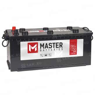 Аккумулятор MASTER BATTERIES (190 Ah, 12 V) Обратная, R+ D5 арт.MBT1904F 0