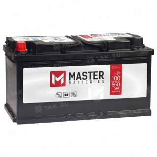 Аккумулятор MASTER BATTERIES (100 Ah, 12 V) L+ L05 арт.MB1001