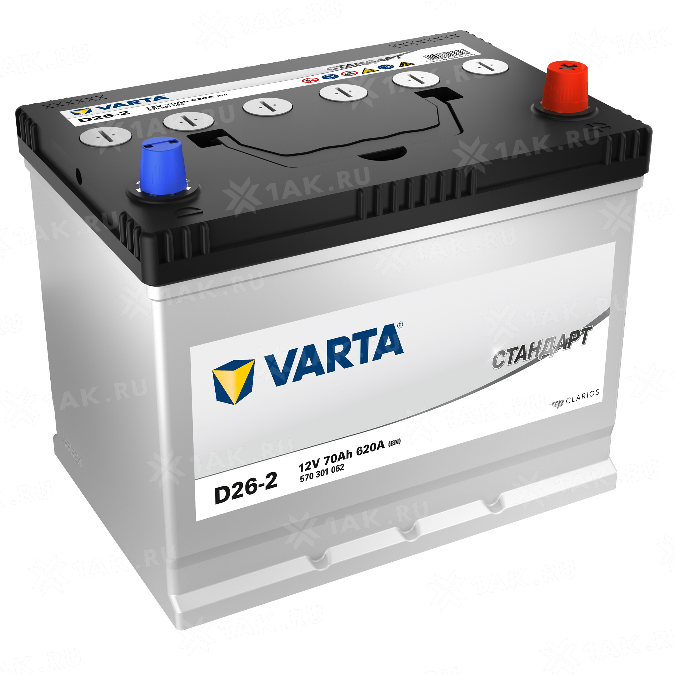 Купить аккумуляторы Varta для автомобилей и промышленных устройств в интернет-магазине