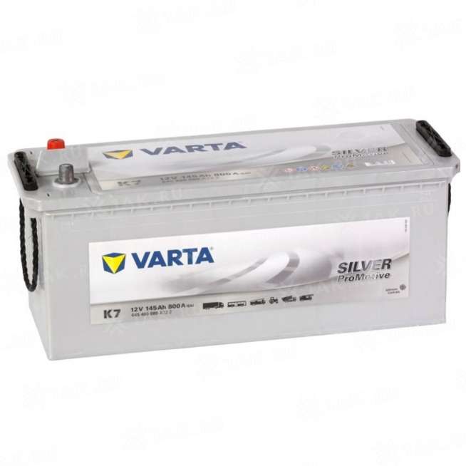 Аккумулятор VARTA PROMOTIVE SUPER HEAVY DUTY (145 Ah, 12 V) Прямая, L+ D4 арт.VPHD(645400080) 0