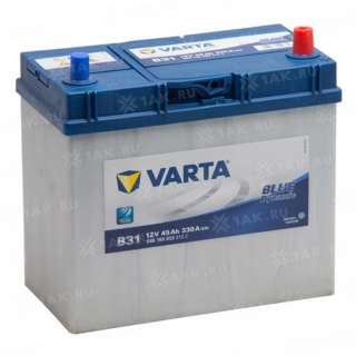 Аккумулятор VARTA Blue Dynamic Asia (45 Ah, 12 V) R+ B24 арт.VBD(545155033)