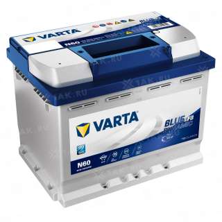 Аккумулятор VARTA Blue Dynamic EFB (60 Ah, 12 V) Обратная, R+ L2 арт.VBDE(560500064)