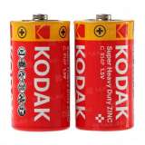 Элемент питания Kodak R14-2S EXTRA HEAVY DUTY [KCHZ 2S] (уп. TRAY 2шт.C), Китай