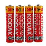 Элемент питания Kodak R03-4S EXTRA HEAVY DUTY [K3AHZ 4S] (уп. TRAY 4шт.AAA), Китай