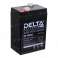 Аккумулятор DELTA (4.5 Ah,6 V) AGM 70x47x106 мм 0.72 кг 0