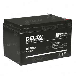Аккумулятор DELTA (12 Ah,12 V) AGM 151x98x95 мм 3.6 кг