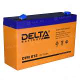Аккумулятор DELTA (12 Ah,6 V) AGM 150x50x94 мм 1.7 кг