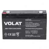 Аккумулятор VOLAT (12 Ah,6 V) AGM 151x50x100 мм 1.8 кг