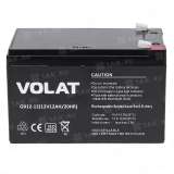 Аккумулятор VOLAT (12 Ah,12 V) AGM 151x98x94 мм 3.3 кг