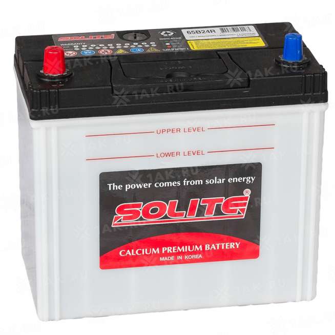 Аккумулятор SOLITE (50 Ah, 12 V) Прямая, L+ B24 арт.65B24R 0