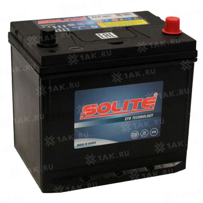 Аккумулятор SOLITE EFB (70 Ah, 12 V) Обратная, R+ American type арт.EFB Q85 0