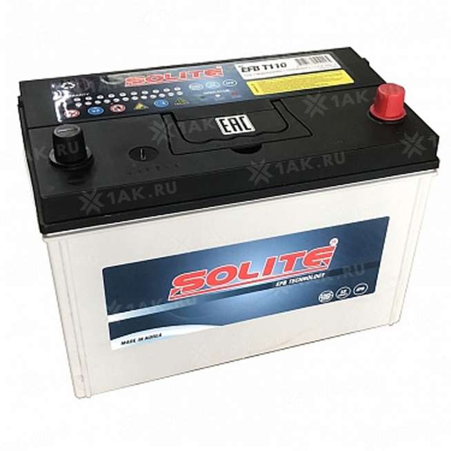 Аккумулятор SOLITE EFB (90 Ah, 12 V) Обратная, R+ American type арт.EFB T110 0