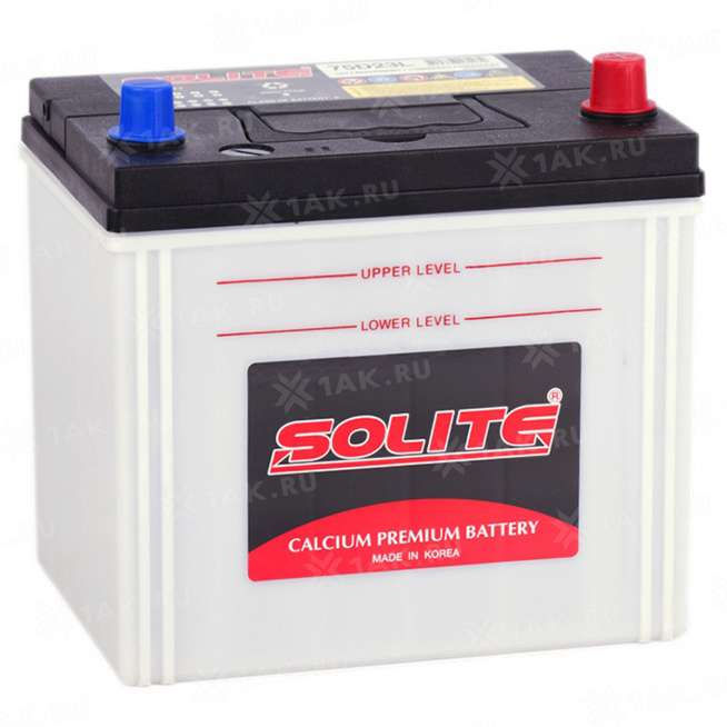 Аккумулятор SOLITE (65 Ач, 12 V) Обратная, R+ D23 арт.75D23L 0