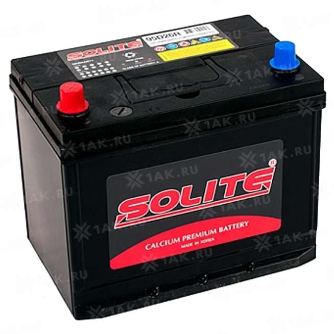 Аккумулятор SOLITE (85 Ah, 12 V) Прямая, L+ D26 арт.95D26R 0
