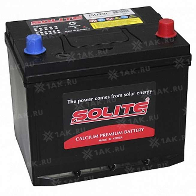 Аккумулятор SOLITE (65 Ah, 12 V) Обратная, R+ D23 арт.75D23L 0