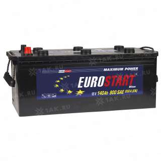 Аккумулятор EUROSTART Blue (140 Ah, 12 V) R+ D4 арт.EBT1404