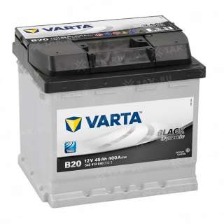 Аккумулятор VARTA Black Dynamic (45 Ah, 12 V) Прямая, L+ L1 арт.545413