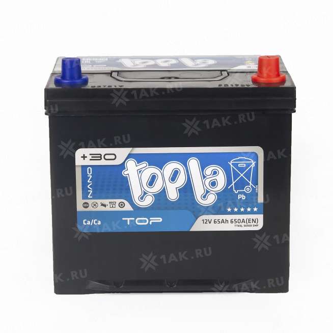 Аккумулятор TOPLA TOP (65 Ah, 12 V) Обратная, R+ D23 арт.118667 3