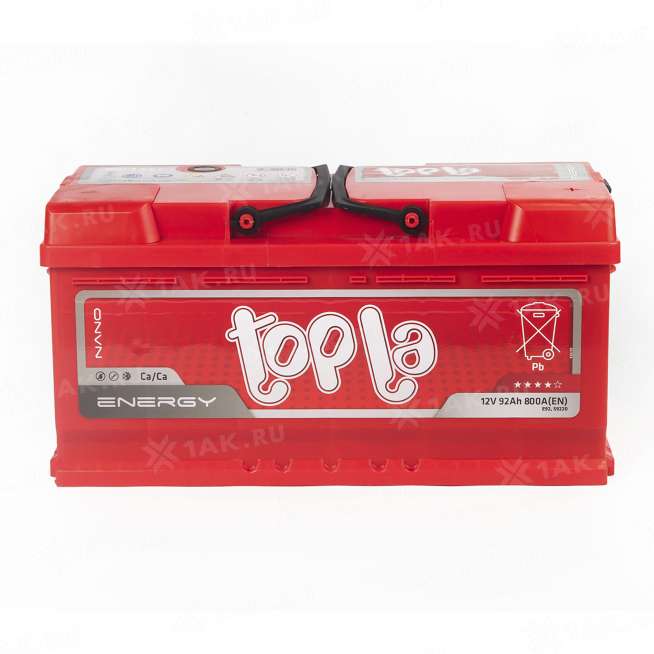 Аккумулятор TOPLA Energy (92Ач, 12 V) Прямая, L+ LB5 арт.108192 2