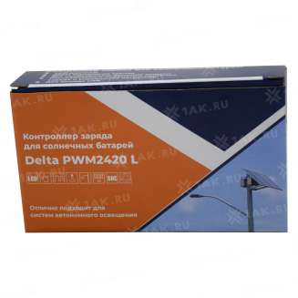 Контроллер заряда для солнечных батарей Delta PWM 2420-L 2